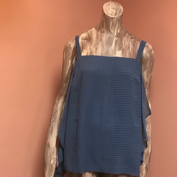 TORY BURCH Silk Sleeveless Top - Picture 1 of 7